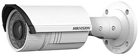 IP bullet kamera, TD/N, HD 720p, 1.3MP, f=2.8-12mm, DWDR, IR přísvit 30m, IP66, HIKVISION