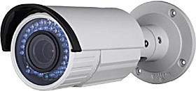 IP bullet kamera, TD/N, HD 720p, 1.3MP, f=2.8-12mm, DWDR, IR přísvit 30m, IP66, WBOX