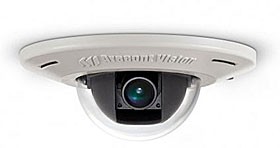 Micro dome IP kamera, TD/N, 2.0MP, 1080p, f=4mm, WDR, mikrofón, podhled