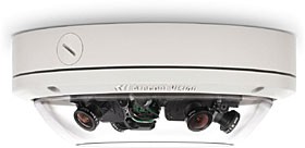 Panoramatická IP dome kamera Omni, TD/N, 12MP (4x3MP), f=4x2.8mm, WDR, IP66