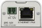 IP mini video enkodér, 1x vstup, 4CIF, RS-485, 1xI/O, PoE